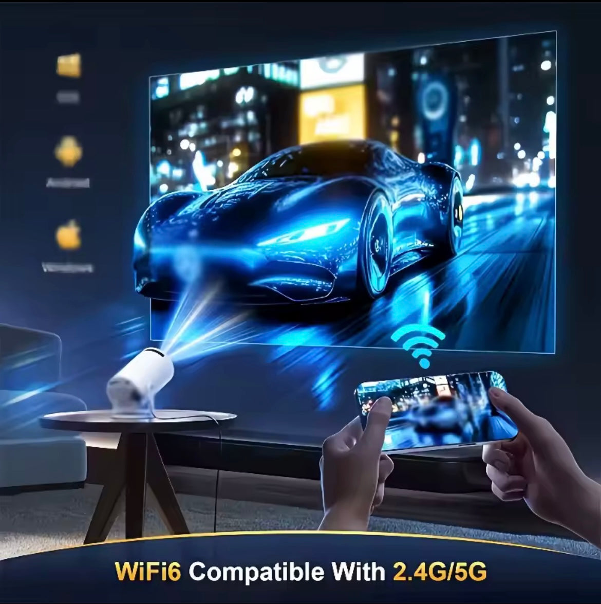 Projecteur portable 2025